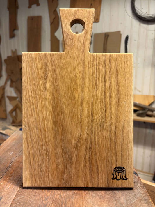 Eike fjøl, framside, Norsk Treverk